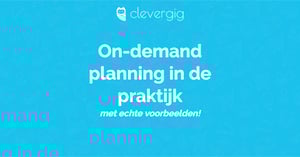 Social Sharing plaatje over on-demand planning in de praktijk